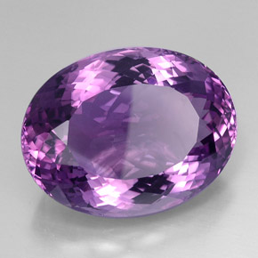 43,53 ctw natürlicher Violett Amethyst, Oval Schliff, VVS