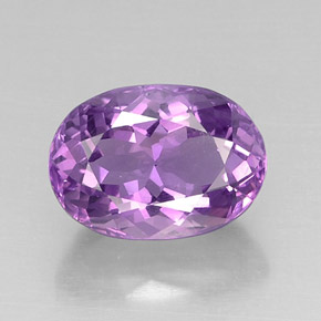 7,93 ctw natürlicher violetter Amethyst, Oval Schliff, VVS-VS
