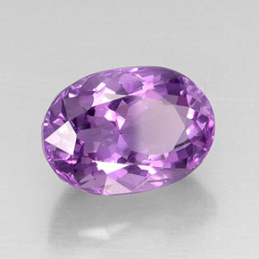7,93 ctw natürlicher violetter Amethyst, Oval Schliff, VVS-VS