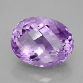 9,17 ctw natürlicher Violet Amethyst, Oval Schliff, IF