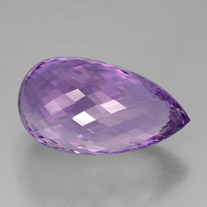 9,17 ctw natürlicher Violet Amethyst, Briolette, VVS
