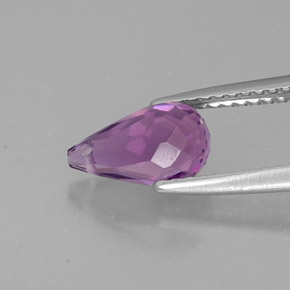 9,17 ctw natürlicher Violet Amethyst, Briolette, VVS-VS