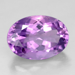 5,52 ctw natürlicher violetter Amethyst, Oval Schliff, VVS