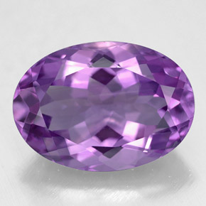 9,17 ctw natürlicher Violet Amethyst, Oval Schliff, VVS