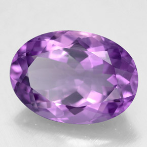 9,17 ctw natürlicher Violet Amethyst, Oval Schliff, VVS