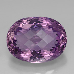 44,58 ctw natürlicher violetter Amethyst, Oval Schliff, IF