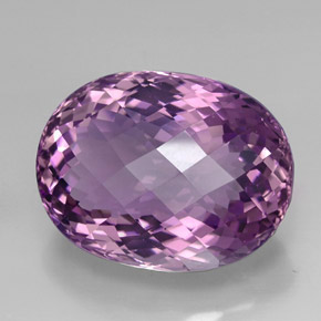 44,58 ctw natürlicher violetter Amethyst, Oval Schliff, IF