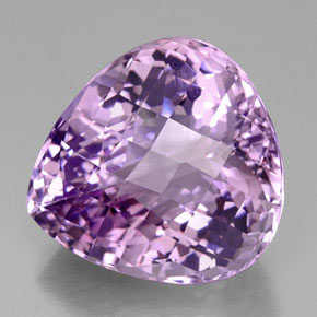 53,61 ctw natürlicher violetter Amethyst, Birnenform, IF