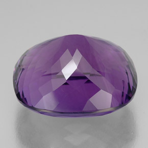 62,57 ctw natürlicher violetter Amethyst, Kissenschliff, VVS-VS