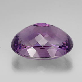 54,02 ctw natürlicher violetter Amethyst, Oval Schliff, IF