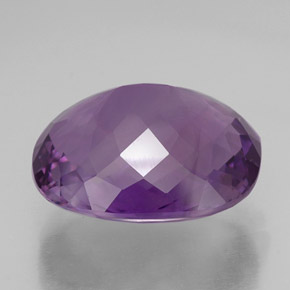 32,73 ctw natürlicher violetter Amethyst, Kissenschliff, VVS-VS