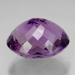 49,96 ctw natürlicher violetter Amethyst, Oval Schliff, IF