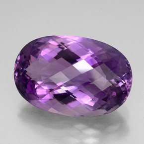 49,80 ctw natürlicher violetter Amethyst, Oval Schliff, VVS