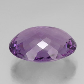 33,87 ctw natürlicher violetter Amethyst, Oval Schliff, IF
