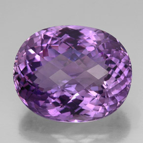 35,79 ctw natürlicher violetter Amethyst, Oval Schliff, VVS