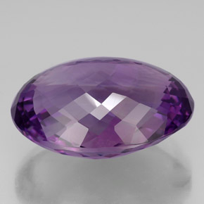 50,62 ctw natürlicher violetter Amethyst, Oval Schliff, IF