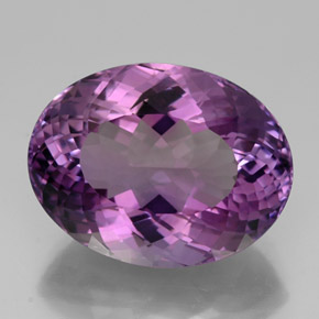 33,03 ctw natürlicher violetter Amethyst, Oval Schliff, VVS