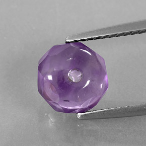 2,51 ctw natürlicher violetter Amethyst, Transparent, Transparent / Lichtdurchlässig