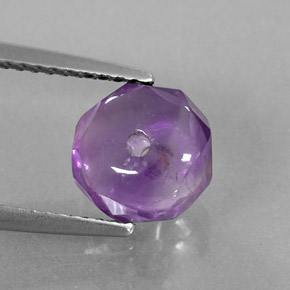 2,51 ctw natürlicher violetter Amethyst, Transparent, Transparent / Lichtdurchlässig