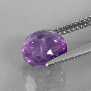 2,51 ctw natürlicher violetter Amethyst, Transparent, Transparent / Lichtdurchlässig