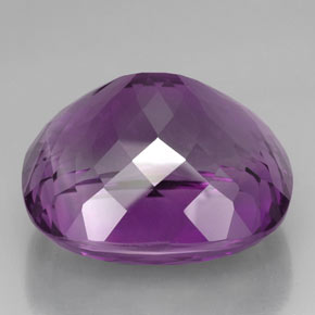 75,39 ctw natürlicher violetter Amethyst, Kissenschliff, VVS