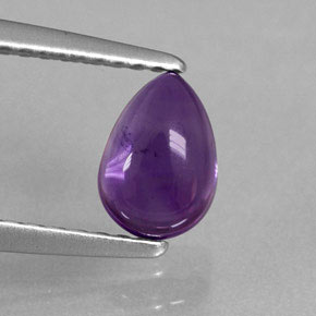 9,17 ctw natürlicher Violett Amethyst, Transparent, Transparent / Lichtdurchlässig