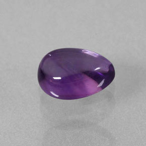9,17 ctw natürlicher Violett Amethyst, Transparent, Transparent / Lichtdurchlässig
