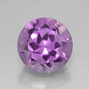 2,88 ctw natürlicher violetter Amethyst, Rundschliff, VVS