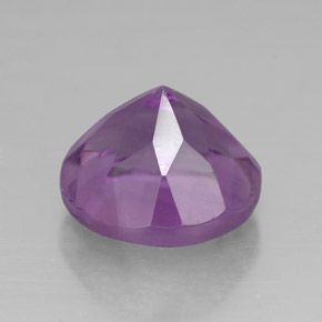 2,88 ctw natürlicher violetter Amethyst, Rundschliff, VVS