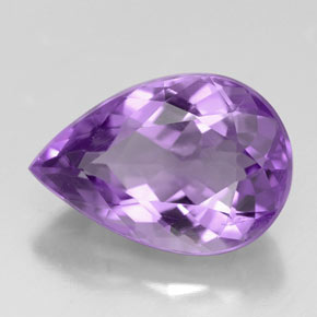9,17 ctw natürlicher Violet Amethyst, Birnenform, VVS-VS