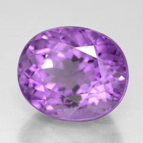 9,17 ctw natürlicher Violett Amethyst, Oval Schliff, VVS