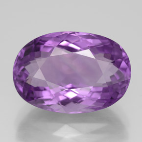 7,85 ctw natürlicher violetter Amethyst, Oval Schliff, VVS