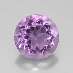 2,53 ctw natürlicher violetter Amethyst, Rundschliff, VS