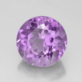 2,93 ctw natürlicher violetter Amethyst, Rundschliff, VS