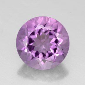 2,56 ctw natürlicher violetter Amethyst, Rundschliff, VVS