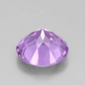 2,35 ctw natürlicher violetter Amethyst, Rundschliff, VVS