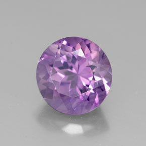 2,75 ctw natürlicher violetter Amethyst, Rundschliff, VVS