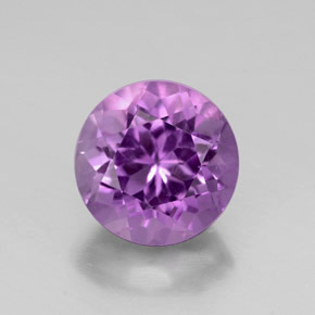 2,72 ctw natürlicher violetter Amethyst, Rundschliff, VS