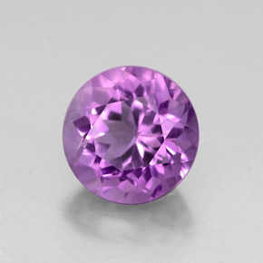 2,72 ctw natürlicher violetter Amethyst, Rundschliff, VS
