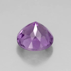 2,72 ctw natürlicher violetter Amethyst, Rundschliff, VS
