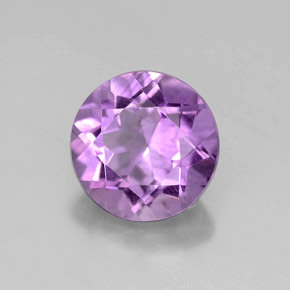 2,56 ctw natürlicher violetter Amethyst, Rundschliff, VVS-VS