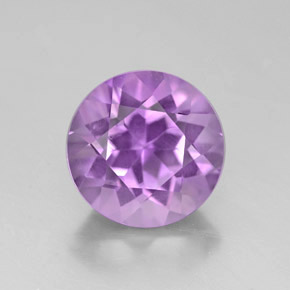 2,64 ctw natürlicher violetter Amethyst, Rundschliff, VVS-VS