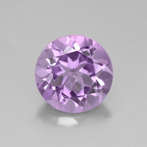 2,40 ctw natürlicher violetter Amethyst, Rundschliff, VVS