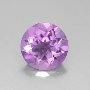 2,17 ctw natürlicher violetter Amethyst, Rundschliff, VVS