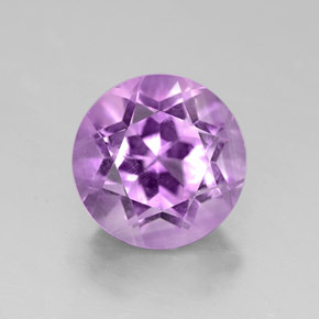 2,73 ctw natürlicher violetter Amethyst, Rundschliff, VVS