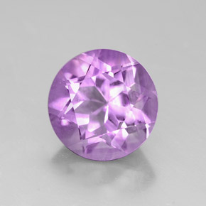 2,73 ctw natürlicher violetter Amethyst, Rundschliff, VVS