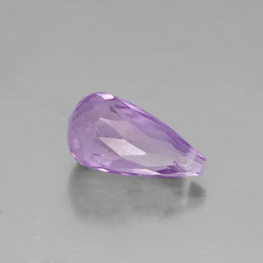 1,38 ctw natürlicher violetter Amethyst, Briolette, VS