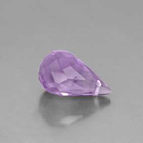 1,35 ctw natürlicher violetter Amethyst, Briolette, VS