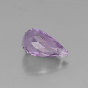 1,40 ctw natürlicher violetter Amethyst, Briolette, VVS-VS