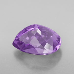 9,17 ctw natürlicher Violet Amethyst, Birnenform, VVS-VS